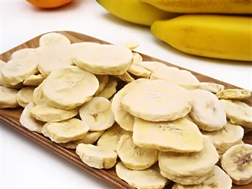 Prednosti zamrznutih sušenih banana