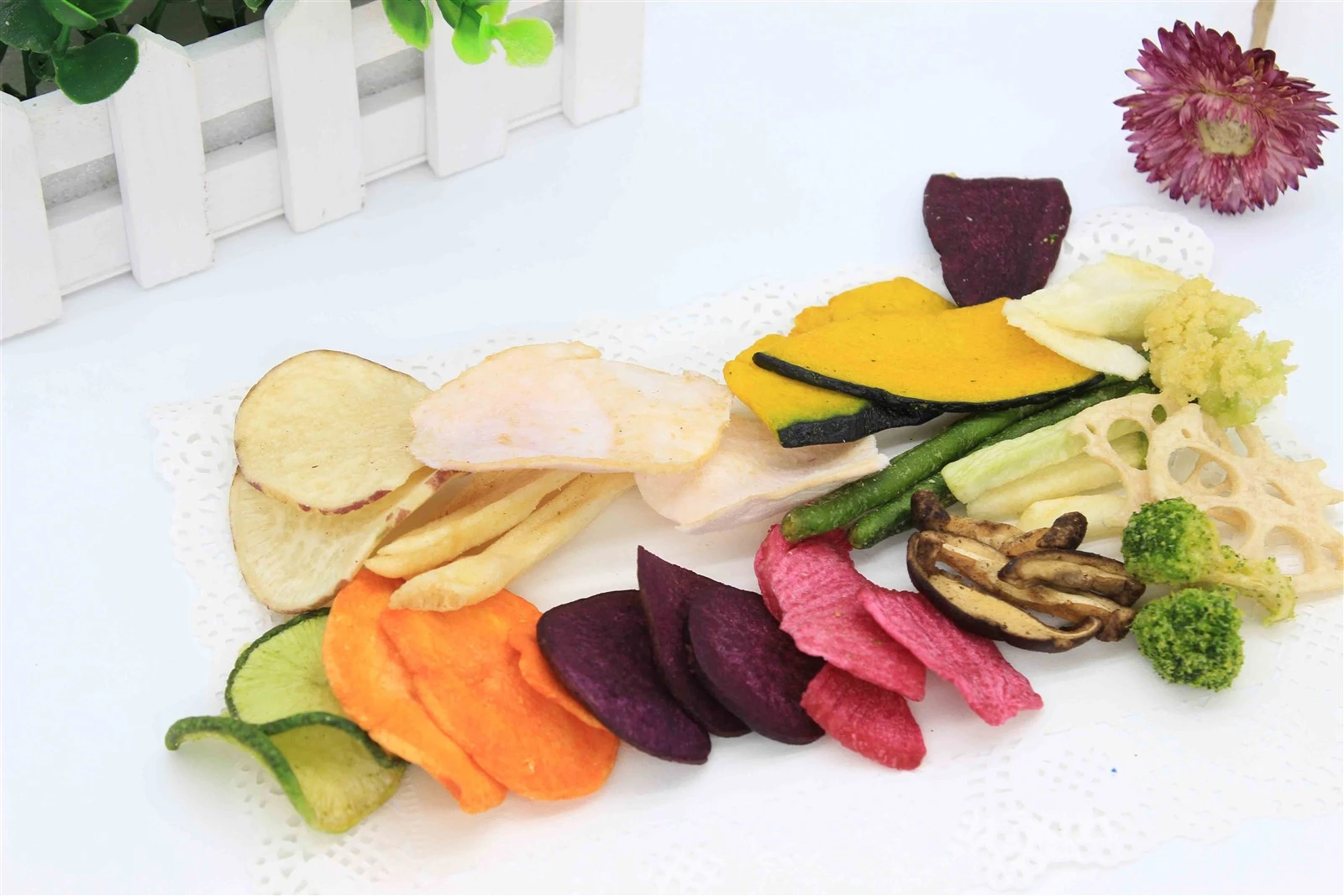 Veggie potato chips Veggie potato chips